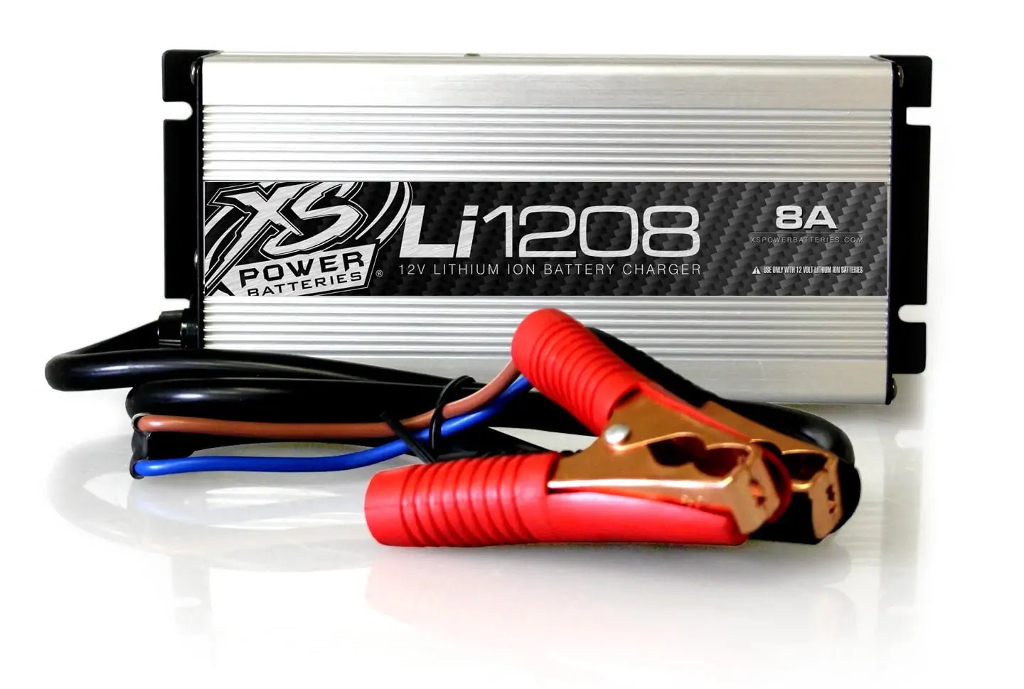 XS Power Li1208 12V Lithium Ion Vehicle Battery Charger 8A - Li1208 - Sparked Innovations