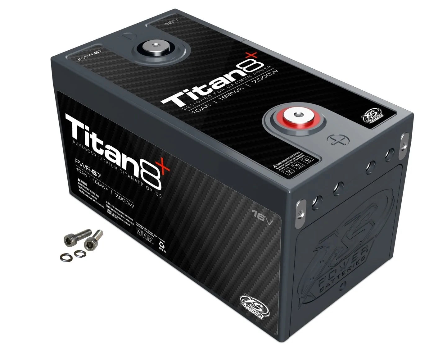 XS Power Titan 8 16V PWR - S7 Lithium Titanate Oxide (LTO) Vehicle Battery - 2000A 7000W - PWR - S7 - Sparked Innovations